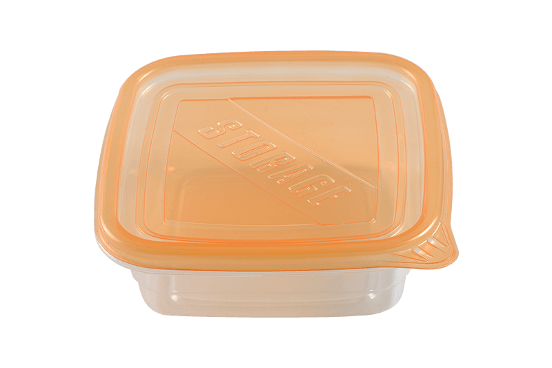 Eco-friendly Square Food Fresh Keeping Box 591ML