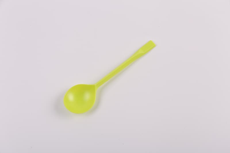 Type A: Biodegradable Five-Color Round Spoon