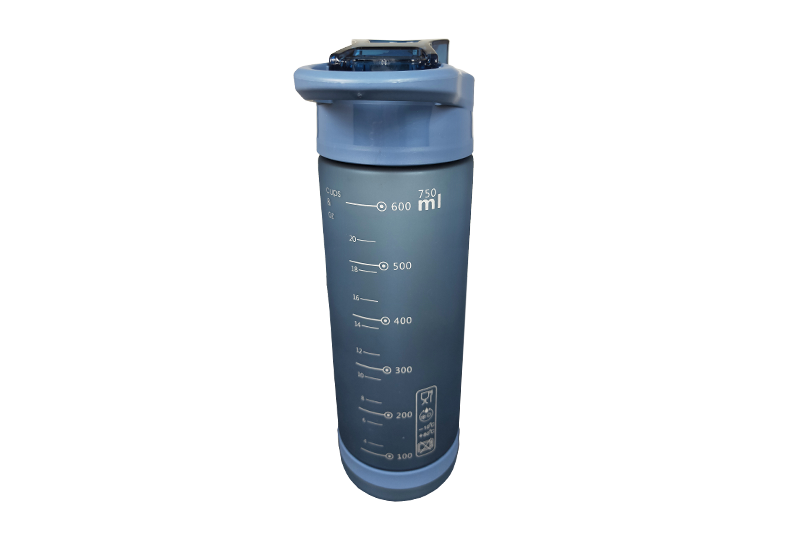  750ml Plastic High-capacity Frosted Glass Cup