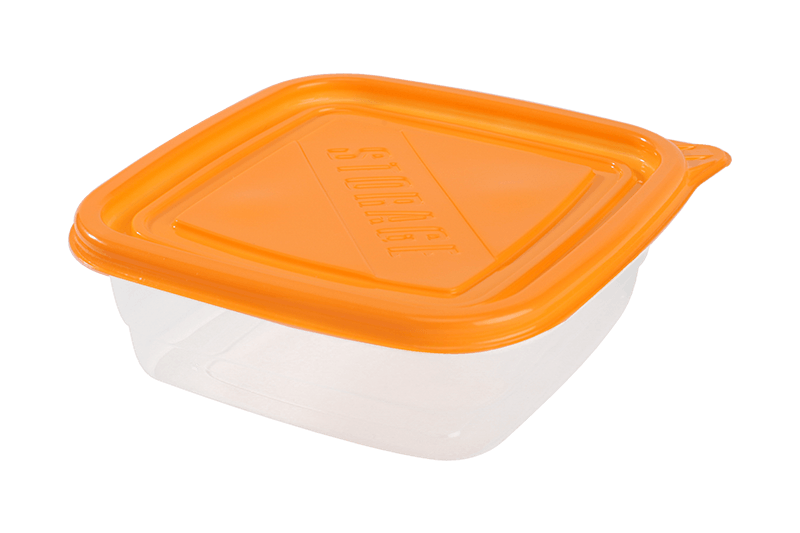Eco-friendly Square Food Fresh Keeping Box 591ML