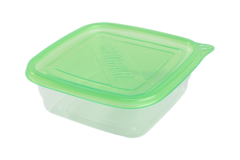 Eco-friendly Square Food Fresh Keeping Box 591ML