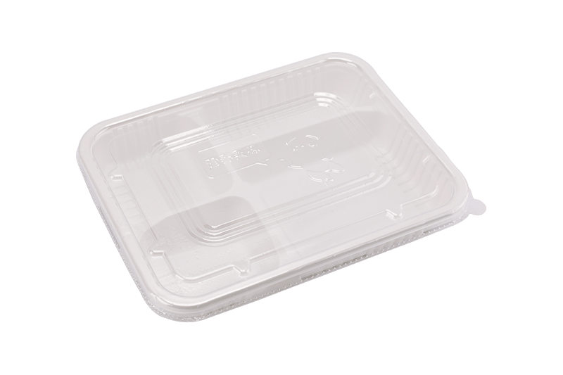Eco-friendly Plastic Four Grid Lunch Box