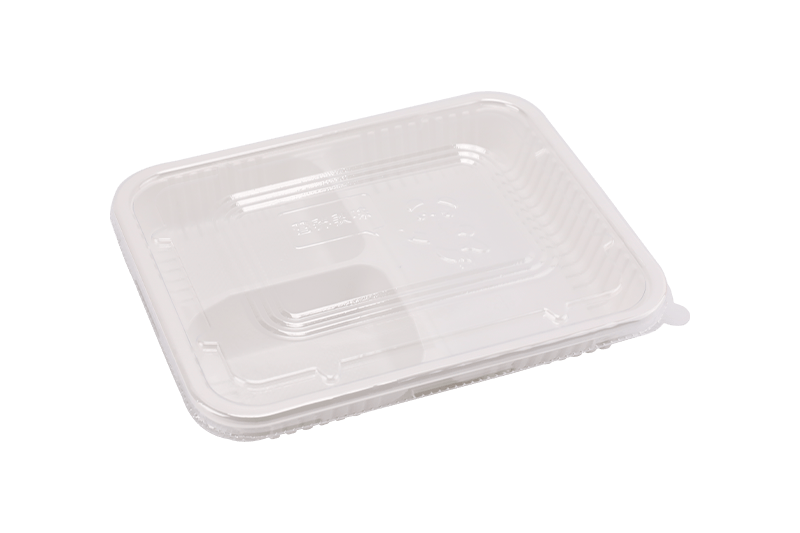 Eco-friendly Three Grid Lunch Box
