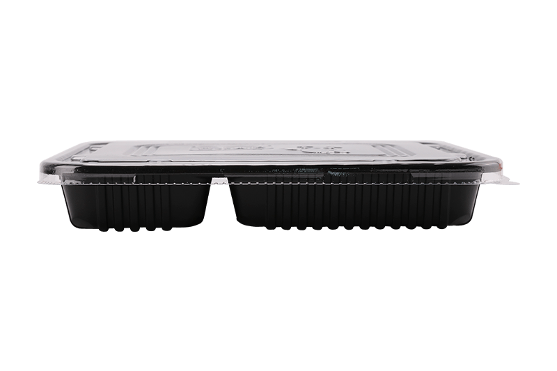 Eco-friendly Plastic Four Grid Lunch Box