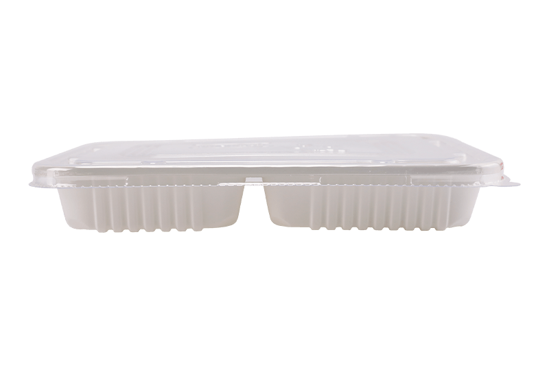 Eco-friendly Three Grid Lunch Box