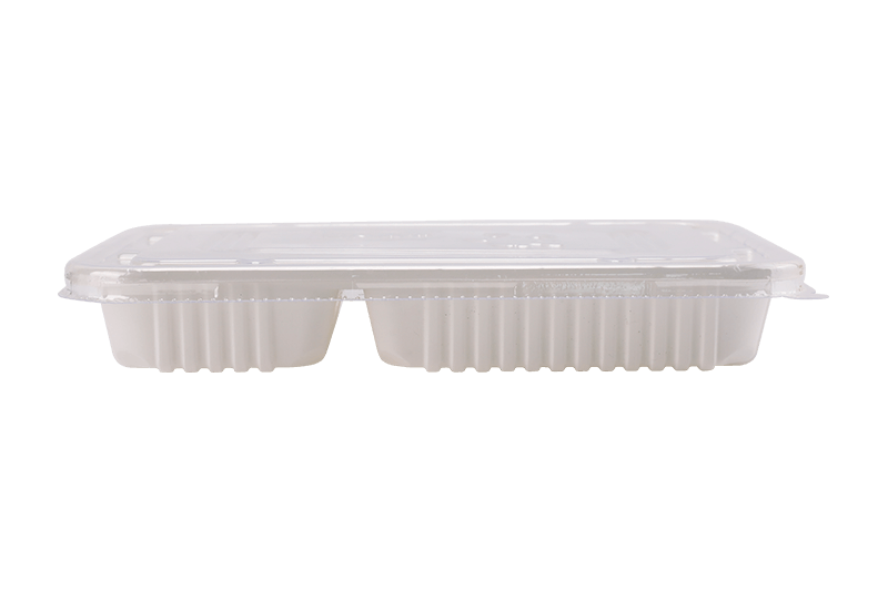 Eco-friendly Plastic Four Grid Lunch Box