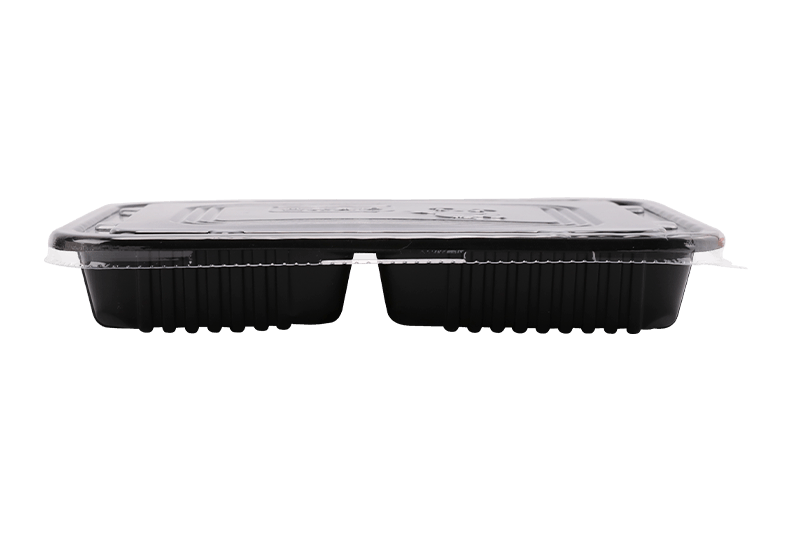 Eco-friendly Three Grid Lunch Box