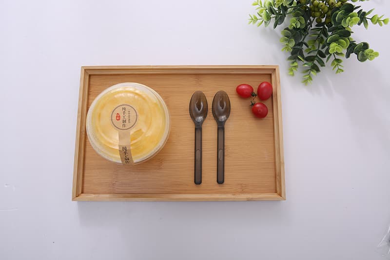 Type D: Biodegradable Transparent Black Spoon