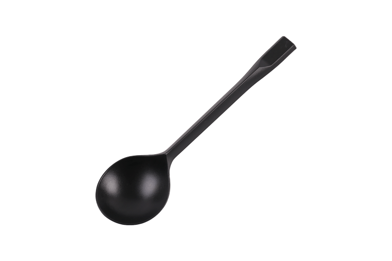 Type A: Biodegradable Five-Color Round Spoon