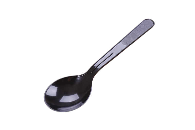 Type B: Disposable Black And White Big Spoon