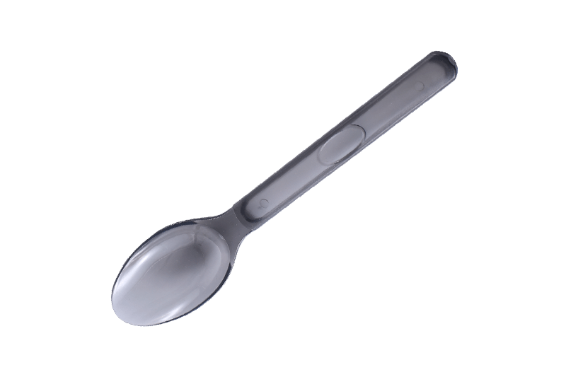 Type D: Biodegradable Transparent Black Spoon