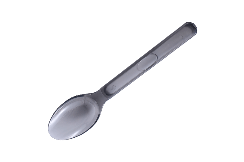 Type D: Biodegradable Transparent Black Spoon