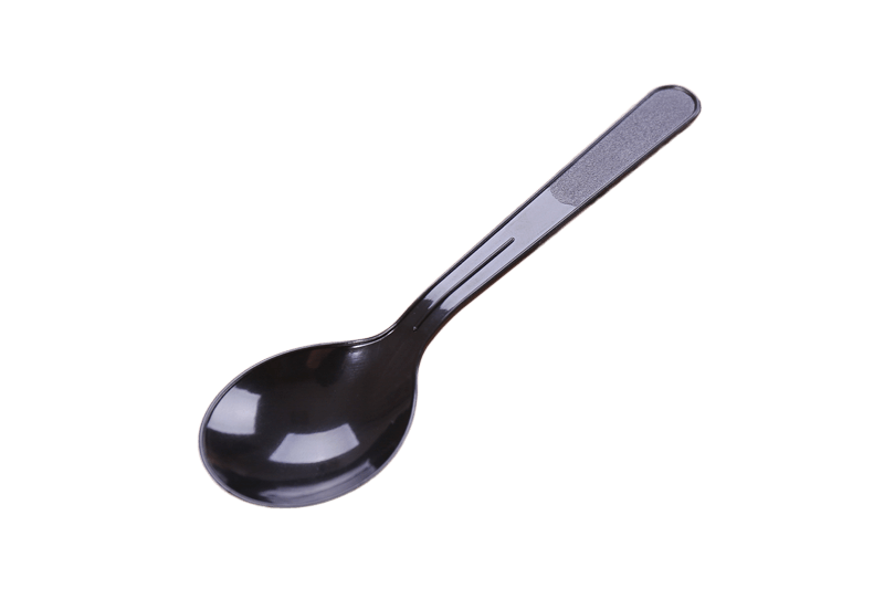 Type B: Disposable Black And White Big Spoon