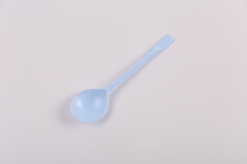 Type A: Biodegradable Five-Color Round Spoon