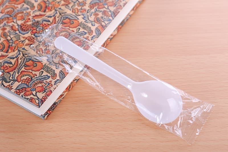 Type B: Disposable Black And White Big Spoon