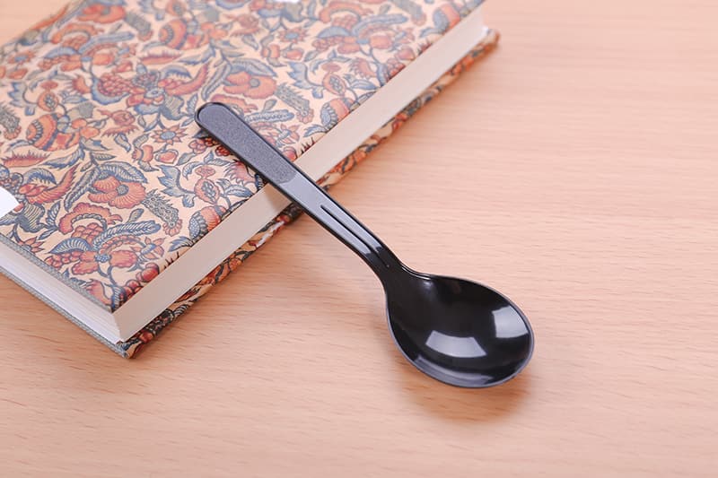 Type B: Disposable Black And White Big Spoon