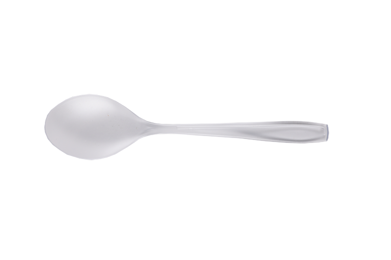 Disposable Frosted Plastic Tableware Knife ,Fork And Spoon With Plastic Bag