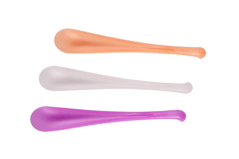 Summer Hot Sale Children’s Disposable Plastic Discolored Ice Cream Spoon