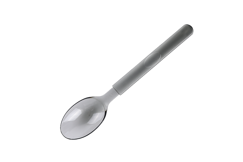 Disposable Plastic Long Handle Western Fast Food Spoon