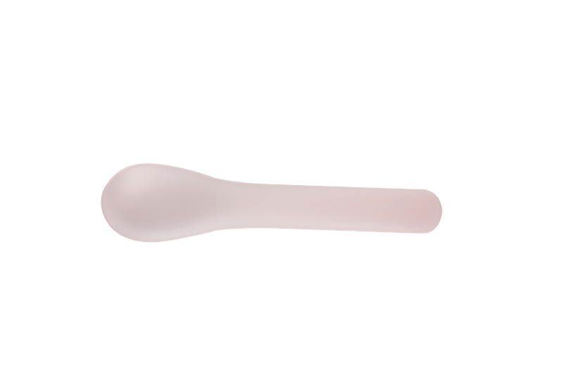 Disposable Plastic Baby Safety Discolored Ice Cream Spoon