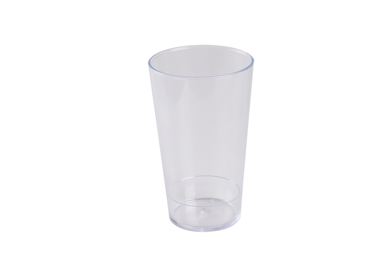 16.9oz Glass 500ml Tall Disposable Plastic Drinking  Cup