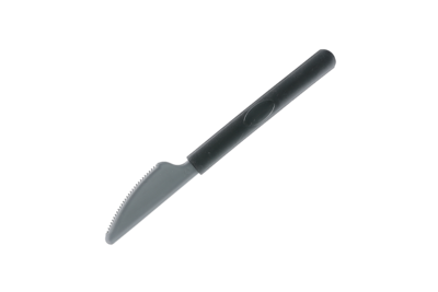Disposable Plastic Long Handle Western Fast Food Knife  