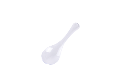 Disposable Plastic Mini Aviation Crystal Spoon  