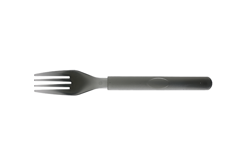 Disposable Plastic Long Handle Western Fast Food Fork   