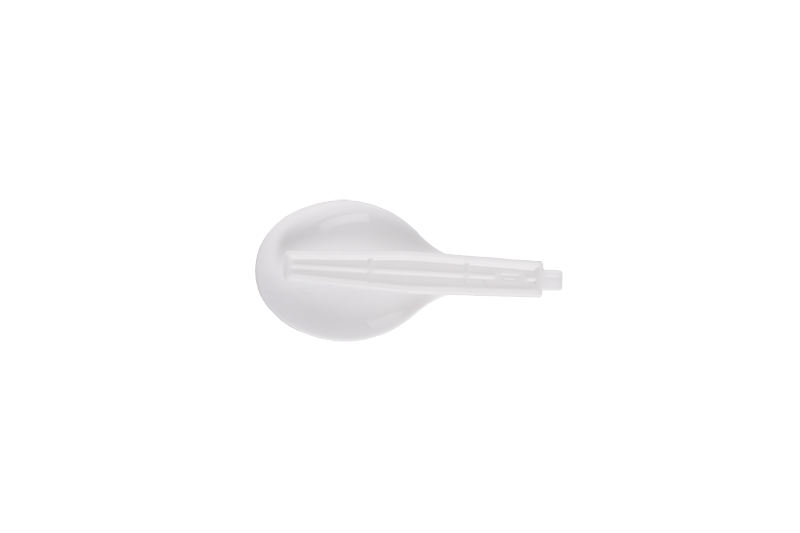 Disposable Plastic White Takeaway Folding Round Big Size Spoon  