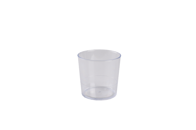 10oz Glass 300ml Short Disposable Plastic Drinking Cup
