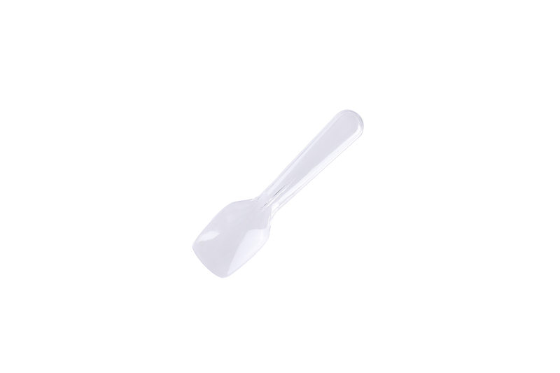 Disposable Plastic Mini Pudding Spoon 