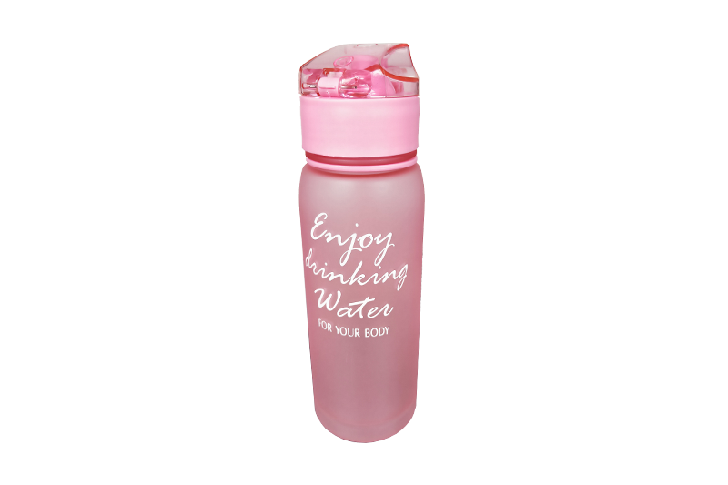 580ml Summer Hot Sale Plastic Lovely Style Water Bottle