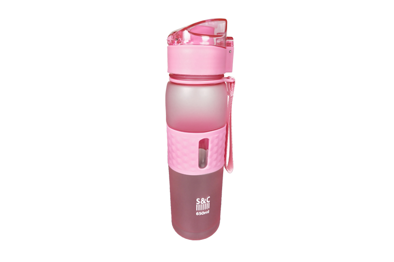 650ml Plastic Double Wall Crash Proof Travel Mug