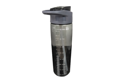 950ml Plastic High-Capacity Outdoor Water Bottle W Straw