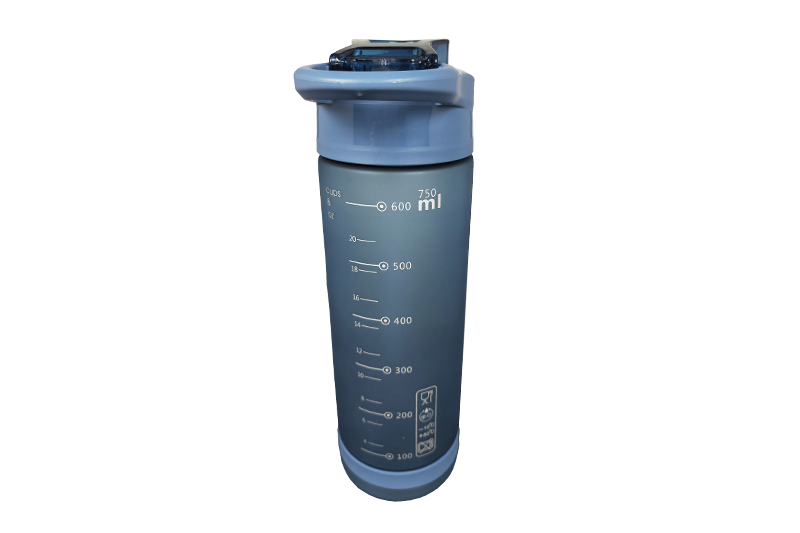  750ml Plastic High-capacity Frosted Glass Cup