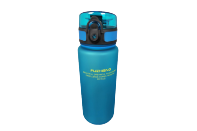 500ml Portable Plastic Sport Water Bottle W Rope